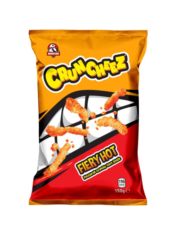 Cruncheez Fiery Hot 150g