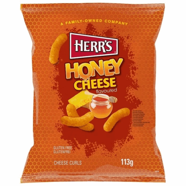 Herr's Honey Cheese Curls 113gr