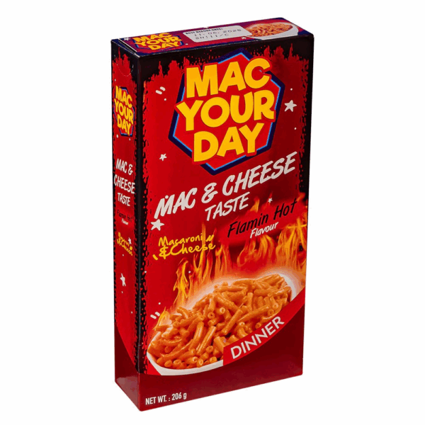 Mac Your Day Mac and Cheese Flamin Hot 206gr