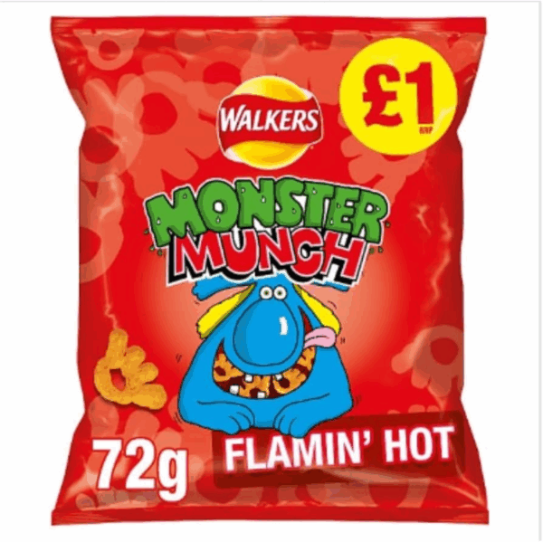 Monster Munch Flamin Hot 72gr