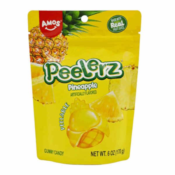Amos Peelerz Gummy Pineapple 170gr