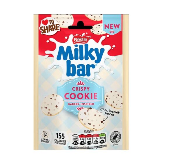 Milkybar Buttons Cookie Crisp 86g