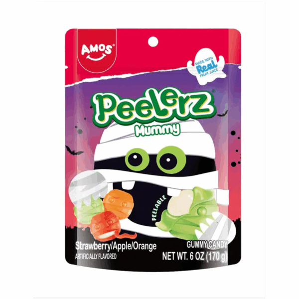 Amos Peelerz Gummy Mummy Halloween 65g