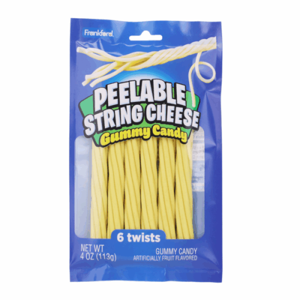 Frankfort Peelable Cheese String Gummy 113G