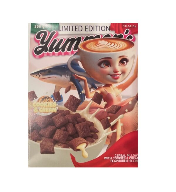 Yummer Brainrot Cookies & Cream Cereal 300g
