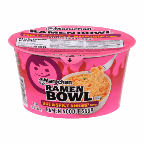Maruchan Bowl Spicy Shrimp 94g