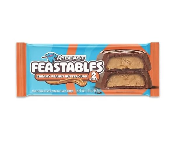 Mr Beast Feastables Peanut Butter Cups 40g