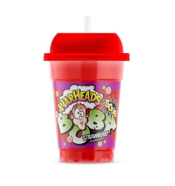 Warheads Boba Sour Strawberry 400ml