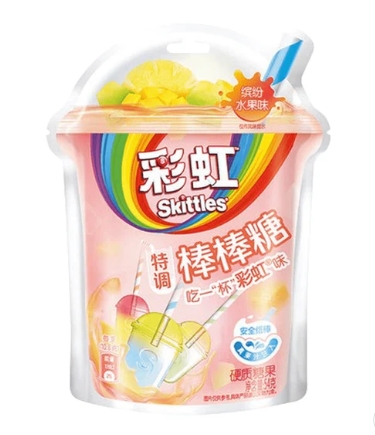 Skittles Lolly Fruity 54g