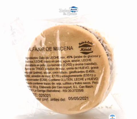 Alfajor Mardel Maicena 80gr