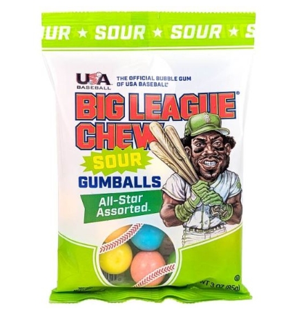 Big League Chew Sour Gumballs 85g