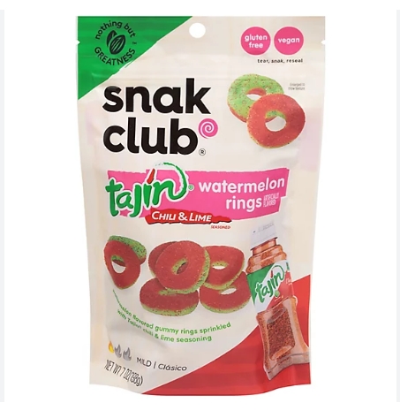 Snak Club Tajin Watermelon Rings 64g