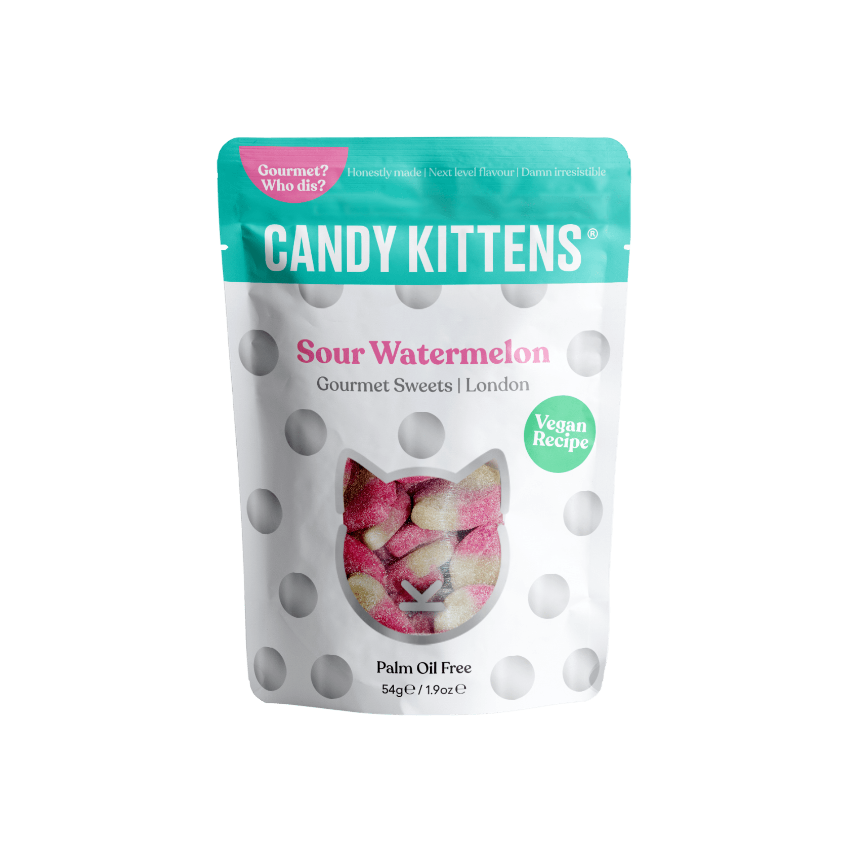 Candy Kittens Sour Watermelon 54g