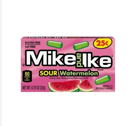 Mike & Ike Sour Watermelon 22g