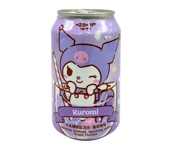 High Up Ramune Sanrio Grape Sparkling Water 330ml