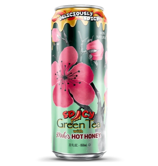 Arizona Spicy Green Tea & Mike´s Hot Honey