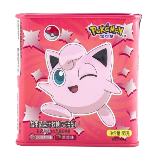Leda Pokemon Strawberry & Peach Gummy 95g