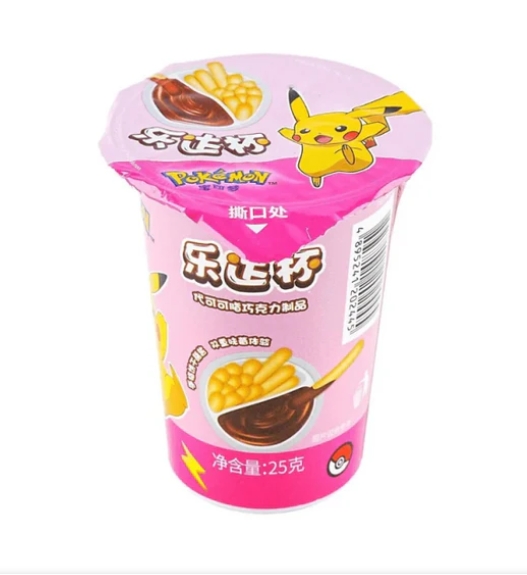 Leda Pokemon Butter Biscuit Sticks & Chocolate Cream Cup 25g