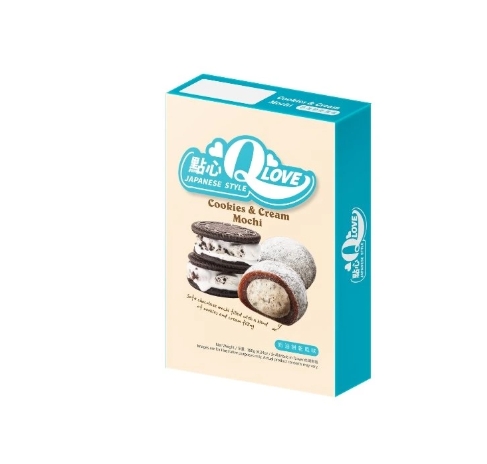 Qlove Cookies & Cream Deluxe Mochi 180g