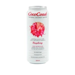 CocoCoast Natural Coconut Water Raspberry 320ml