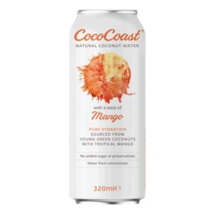 CocoCoast Natural Coconut Water Mango 320ml