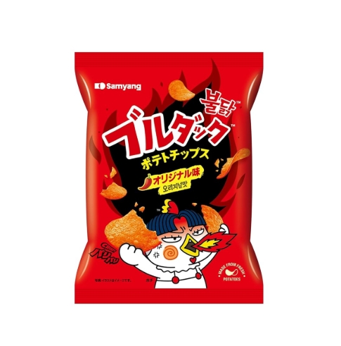 Samyang Buldak Potato Chips Original 55g