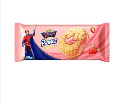 Prince Strawberry Biscuit 92g