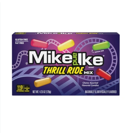 Mike & Ike Thrill Ride Mix 120g