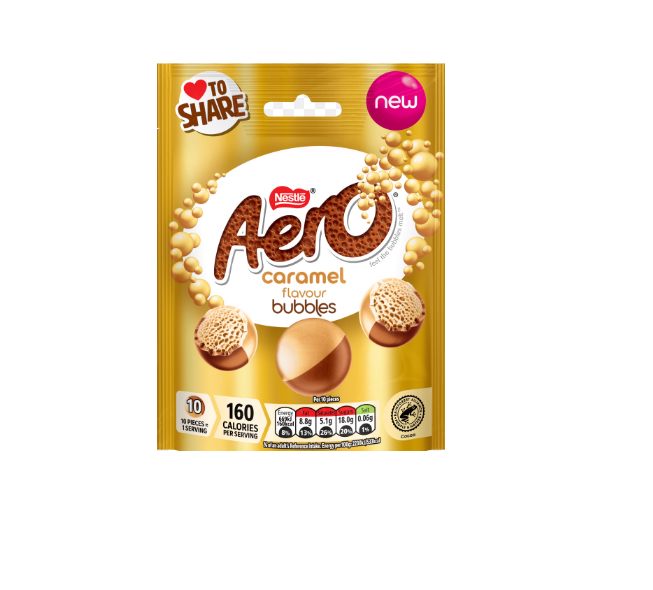 Aero Caramel Bubbles 92g