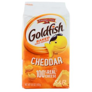 Goldfish Cheddar Baked Snack Crackers 187g
