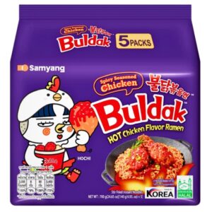Samyang Buldak Sweet and Spicy Chicken Noodle 140g 5 pack