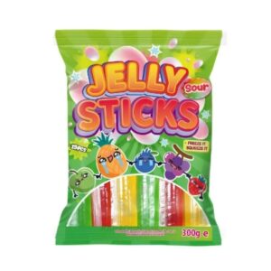 Jelly Sticks Sour 300g