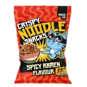 Snaxs co Crispy Noodles Snoacks Spicy Ramen 60g