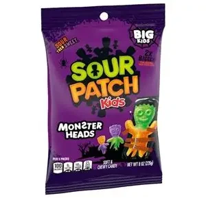 Sour Patch Kids Monster Heads 105g