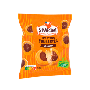 St Michel Les P’tits Feuilletes Chocolat 80g