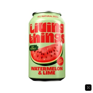 Living Things Watermelon and Lime 330ml