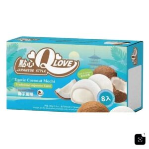 Qlove Exotic Coconut Premium Filling Mini Mochi 80g